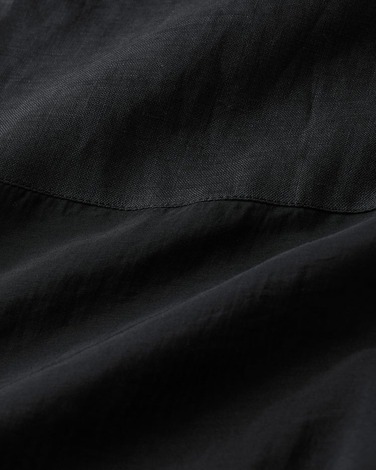 シアーデザイン・ノースリーブシャツ 詳細画像 ブラックパターン 5