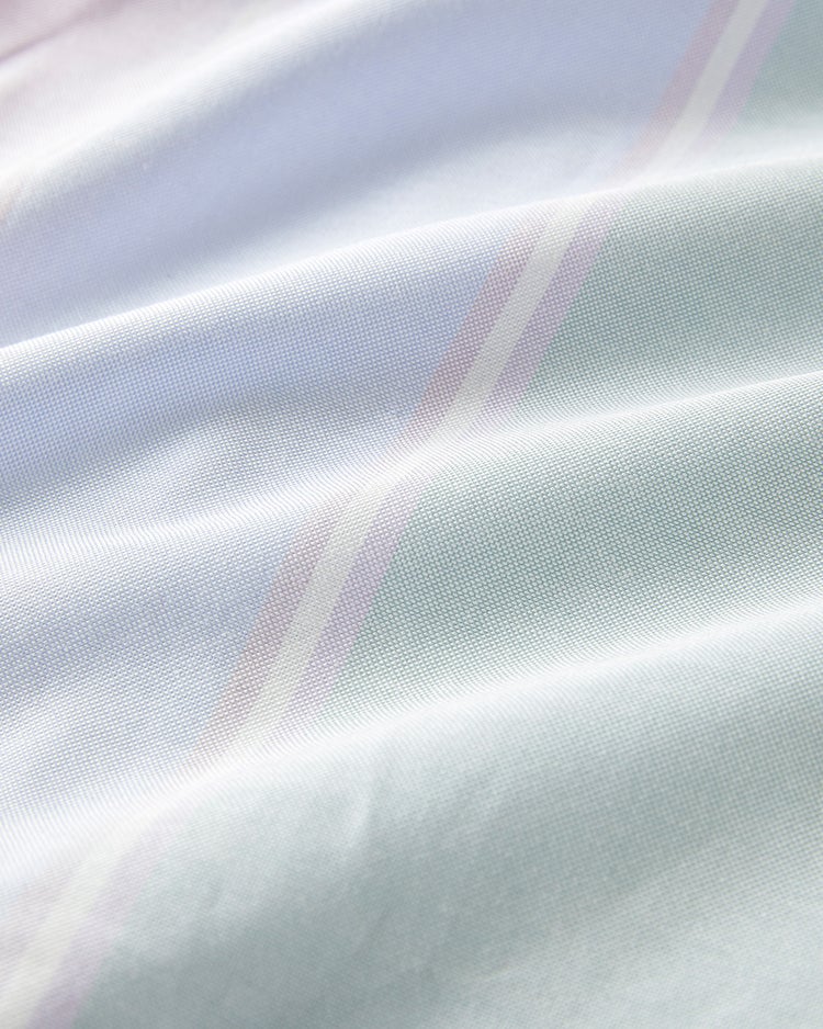 ピュアファインオックスシャツ半袖 詳細画像 ピンク・パターン 4
