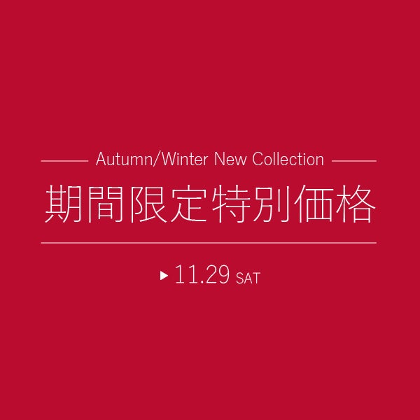 期間限定特別価格    11/29まで