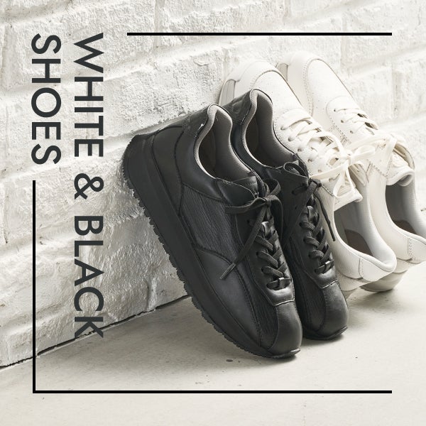 WHITE＆BLACK SHOES