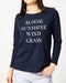 ロングスリーブ・レタリングTシャツ 詳細画像