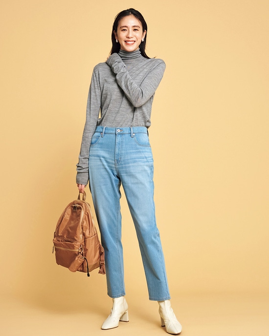 ミラクルストレッチデニム ／テーパード