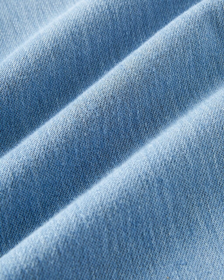 ミラクルストレッチデニム ／テーパード 詳細画像 ライトインディゴ 4
