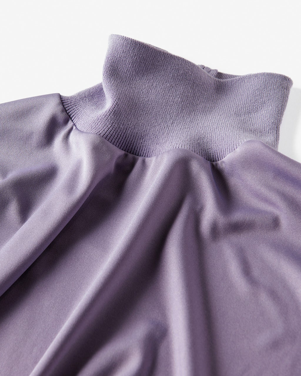 ハイネック・艶プリーツワンピース/40代50代からのレディース