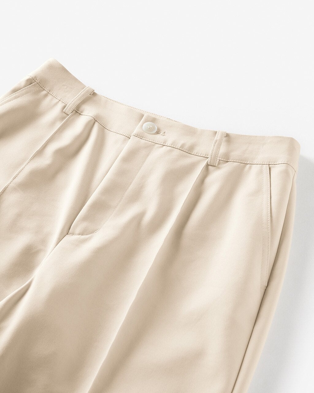 ドレストレッチ・ピンタックテーパード／68㎝/40代50代からの