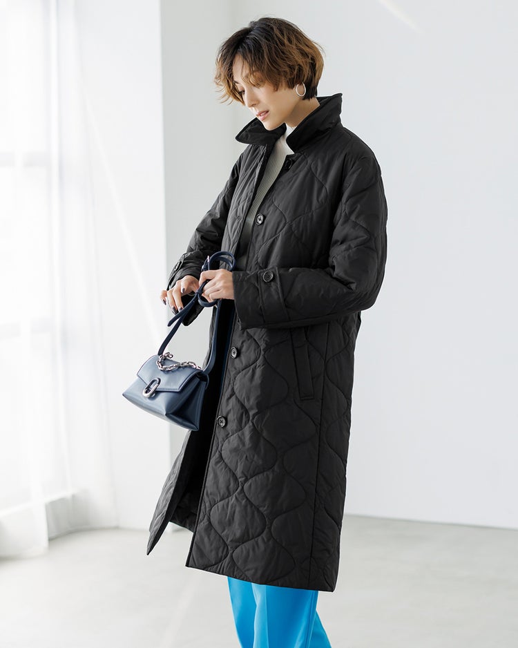 UNIQLO 軽くて温ったかいネイビーカラーダウンベスト - 9