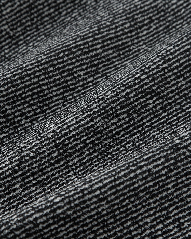 ツイードプリント・ラップ風スカート 詳細画像 ブラックパターン 4