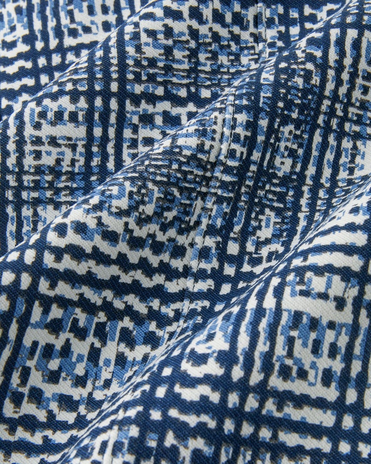 プレミアサーモ・ストレートスリム72cm 詳細画像 ネイビー&times;ブルー 2