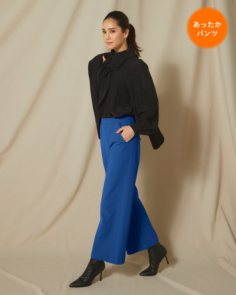 裏起毛カットジョーゼット・セミワイド69㎝ 詳細画像 ロイヤルブルー 1