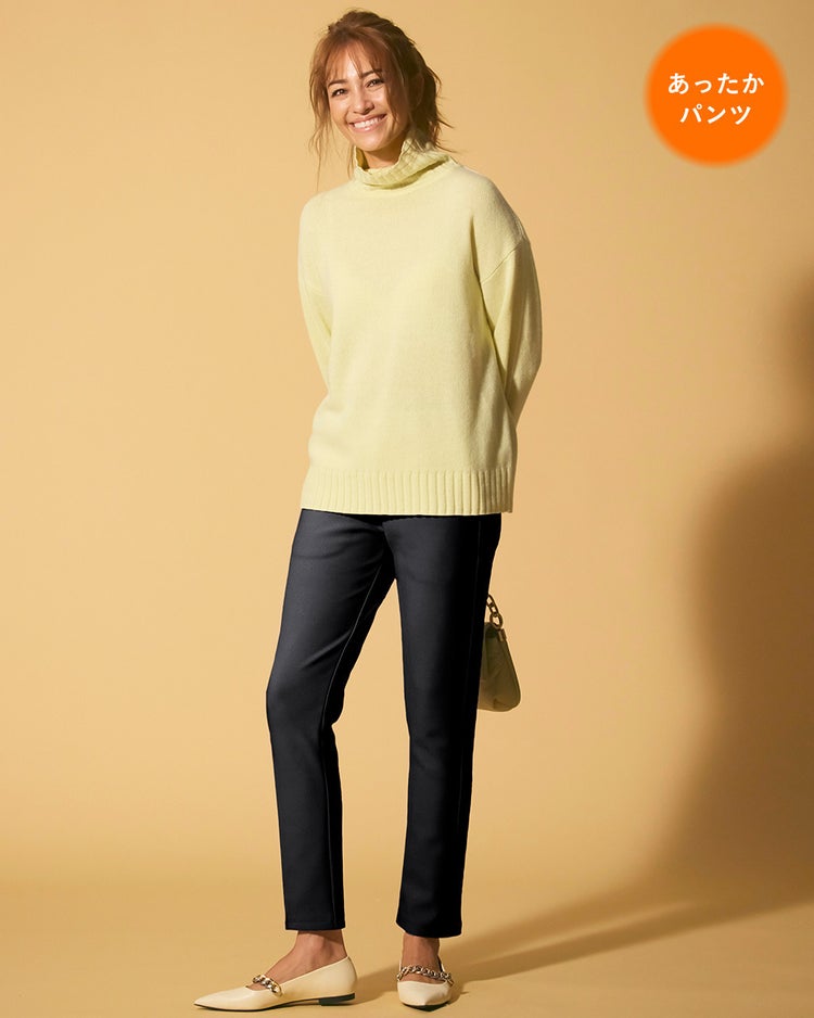 裏起毛カットジョーゼット・スリム69cm 詳細画像 ブラック 1