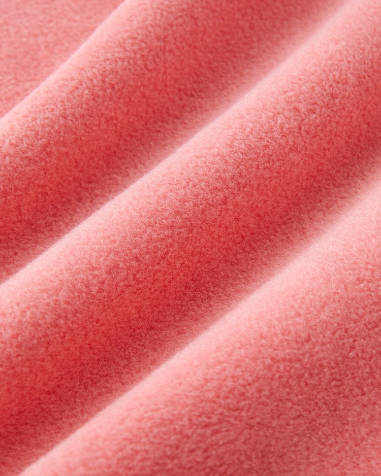 ドレープネック・フリースチュニック 詳細画像 コーラルピンク 7