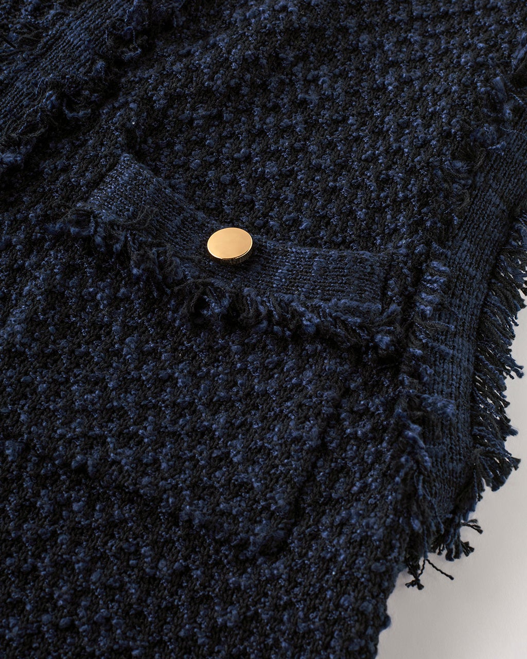 【美品】maison de Dolce. ツィード黒Vネックベスト 28_000000028860.jpg?1765959532