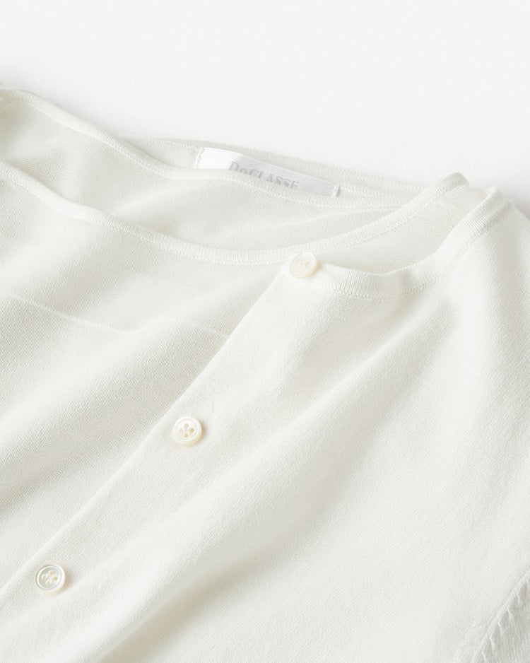 シアーデザイン・アンサンブルニット 詳細画像 ホワイト 4