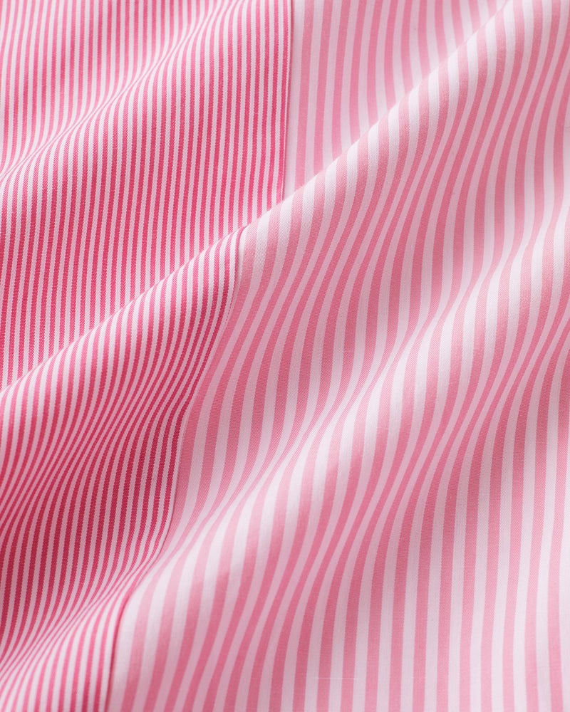アシメストライプ・プルオーバーシャツ 詳細画像 ピンク・パターン 5