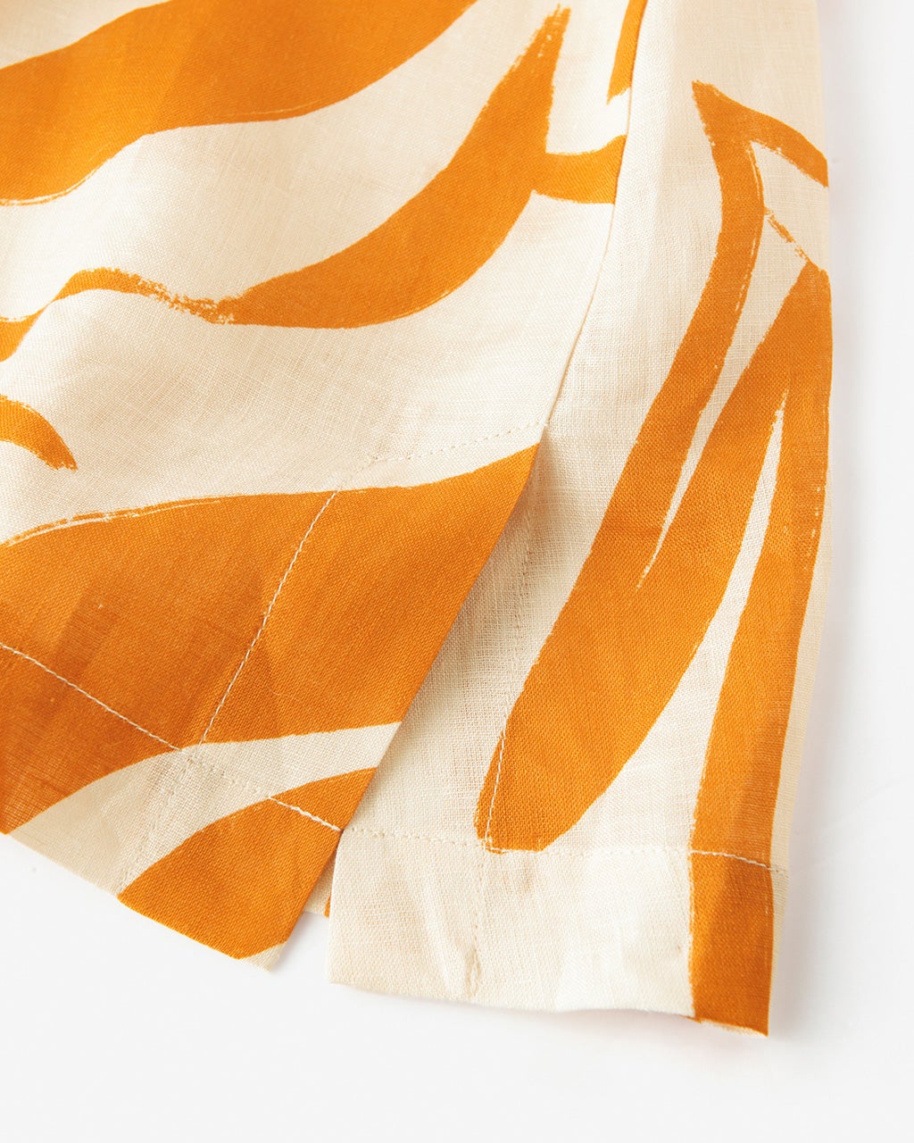 30's】French Vintage Linen Coat 