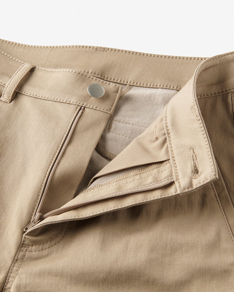 ミラクルストレッチ・スリムストレート／68cm 詳細画像 ベージュ 2