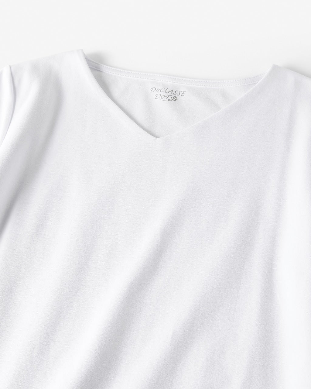 Vネックシャツテール／長袖・ドゥクラッセTシャツ/DoCLASSE