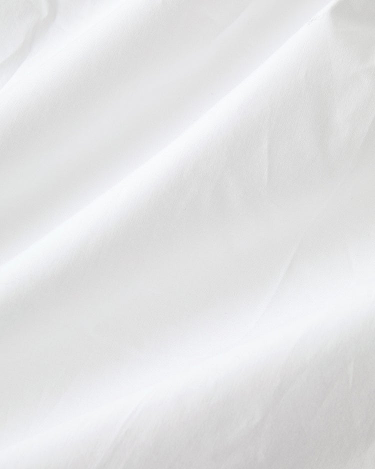 高密度コットン・スタンドカラーシャツ 詳細画像 ホワイト 6
