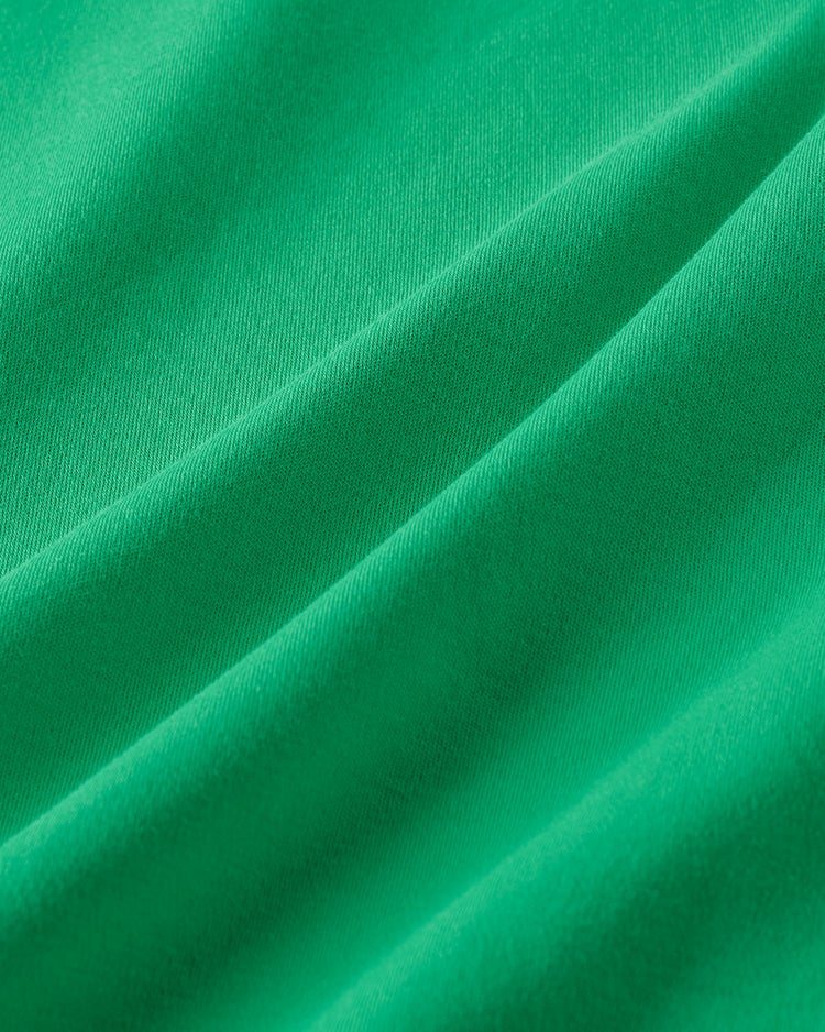 スカラップ／5分袖・ドゥクラッセTシャツ 詳細画像 グリーン 2