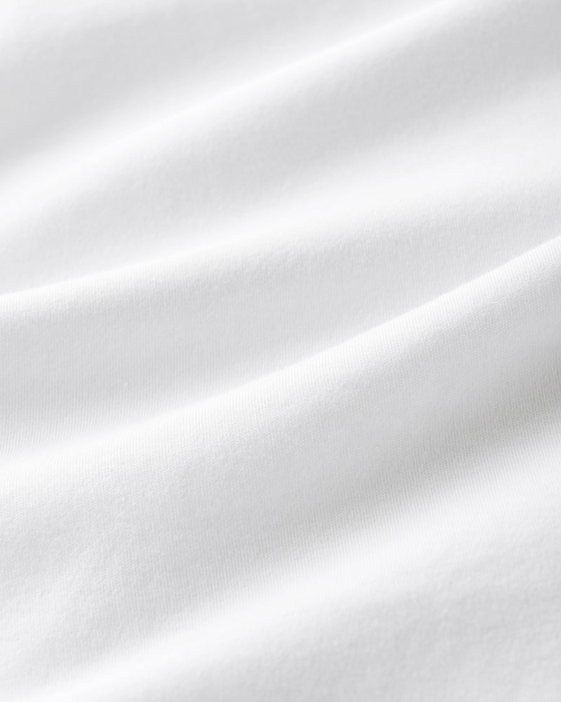 メタルフックキーネック／5分袖・ドゥクラッセTシャツ 詳細画像 ホワイト 3