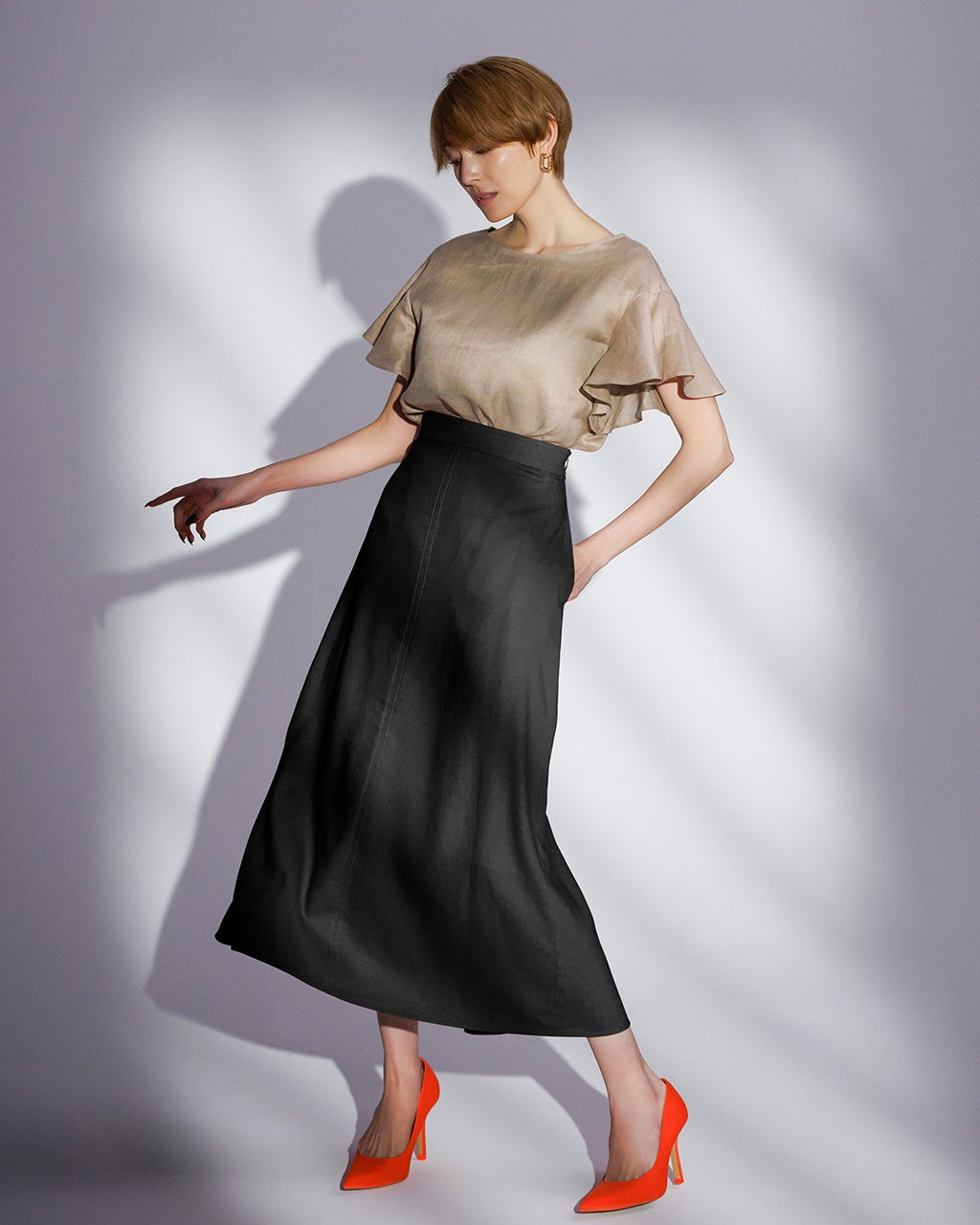 THE ROW Alma skirt ロングスカート　リネン 2025年最新】THE ROW レディース ロングスカートの人気アイテム