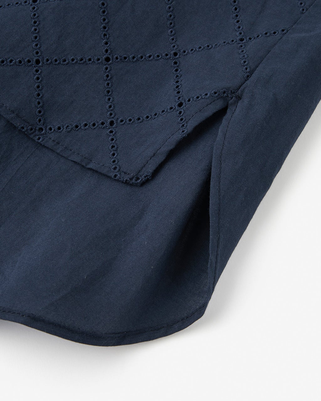 コットンローン・ハシゴレースブラウス/40代50代からのレディース