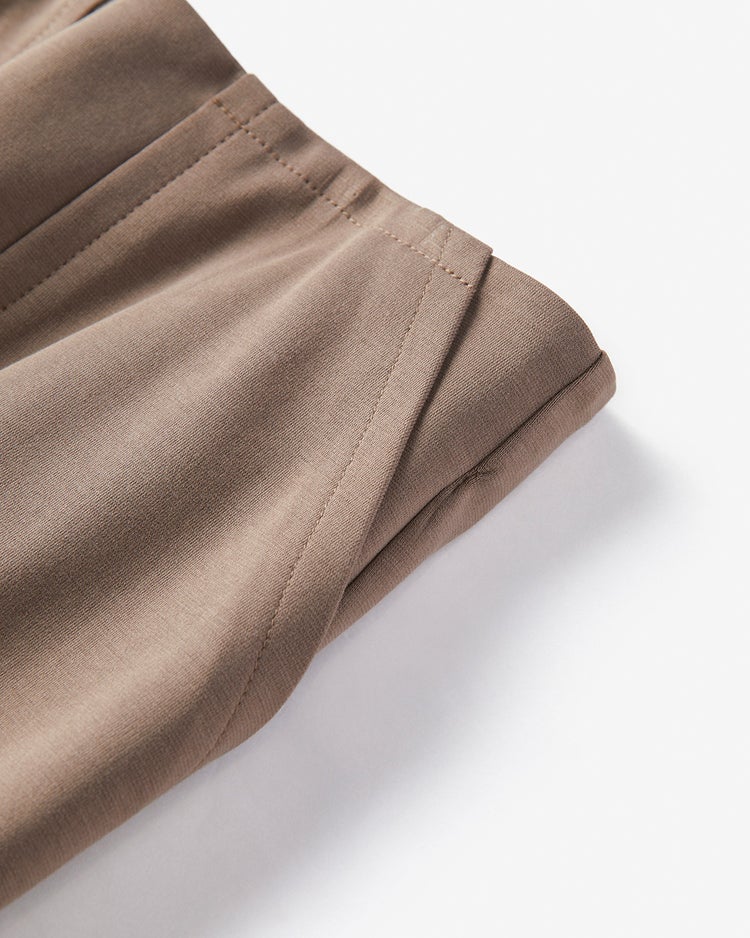 コットンポンチ・ストレートスカート 詳細画像 ライトブラウン 2