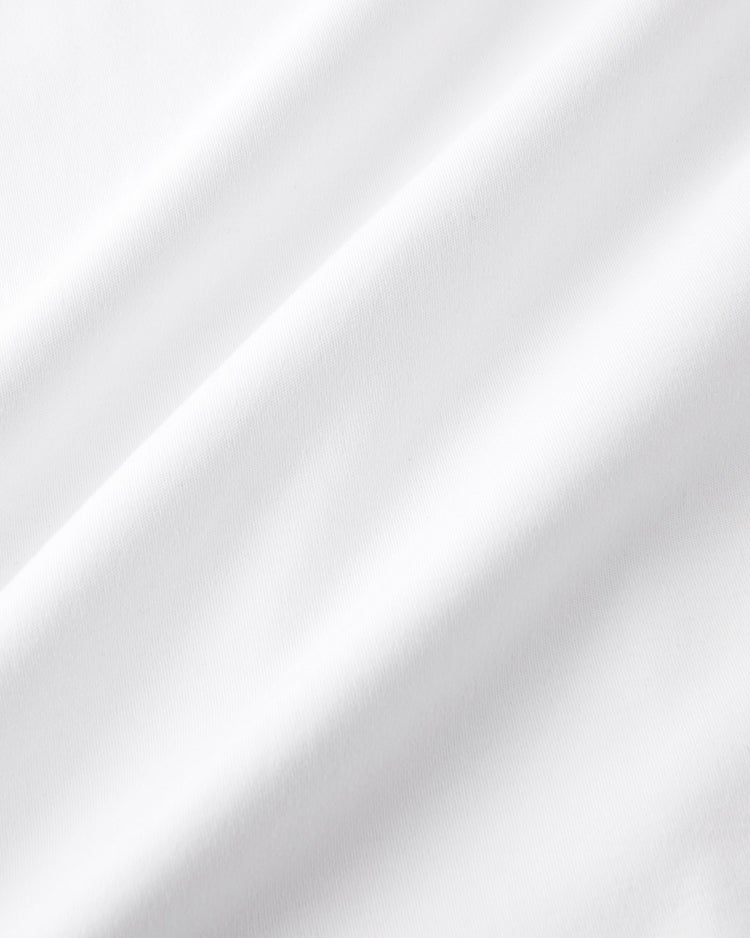 スカラップ／ラウンドフレア５分袖・ドゥクラッセTシャツ 詳細画像 ホワイト 2