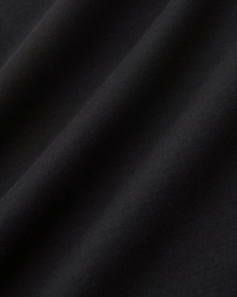スカラップ／ラウンドフレア５分袖・ドゥクラッセTシャツ 詳細画像 ブラック 2