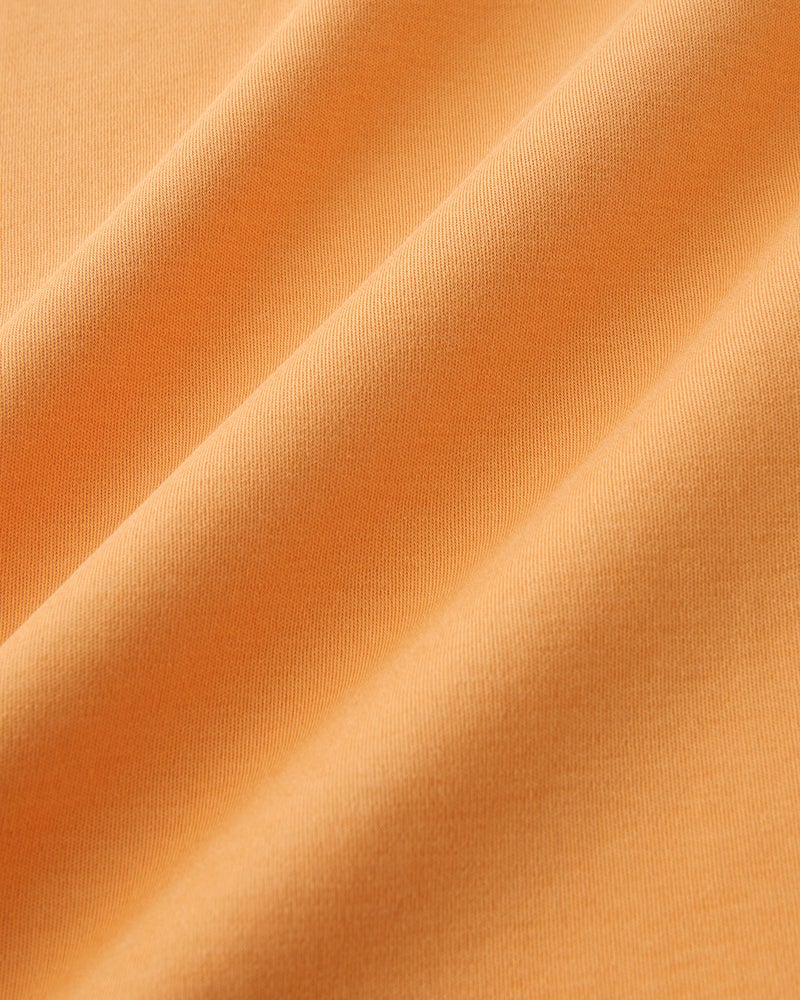 スカラップ／ラウンドフレア５分袖・ドゥクラッセTシャツ 詳細画像 ライトオレンジ 2