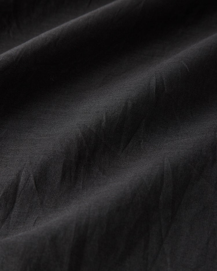 コットンローン・ショルダー飾りワンピース 詳細画像 ブラック 8