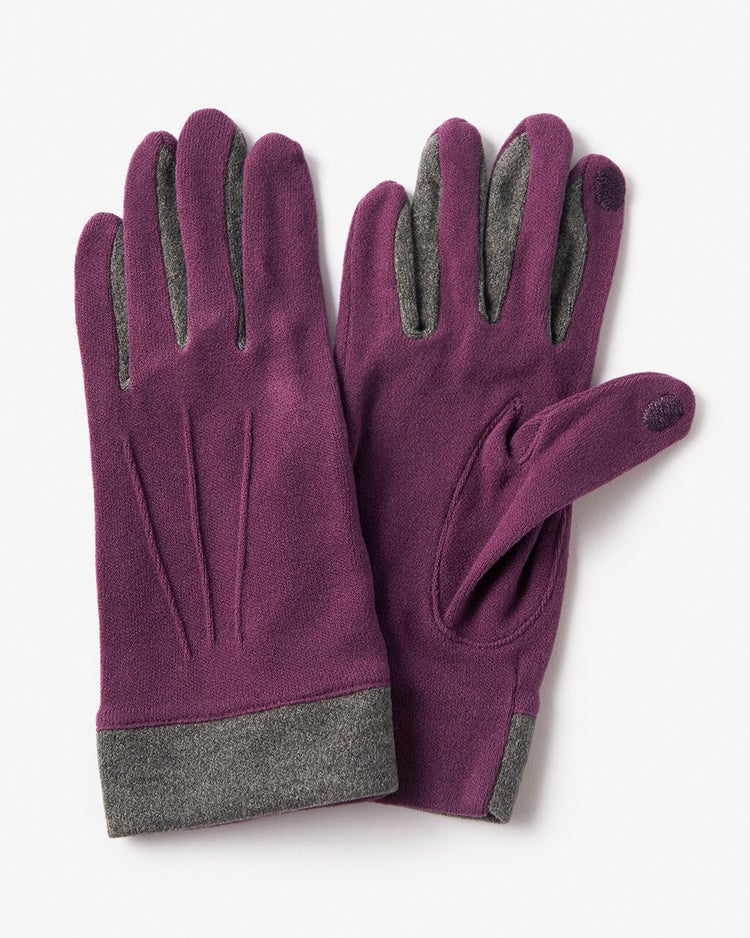 Doガード・抗ウイルス保湿手袋 詳細画像 バーガンディーパターン 2