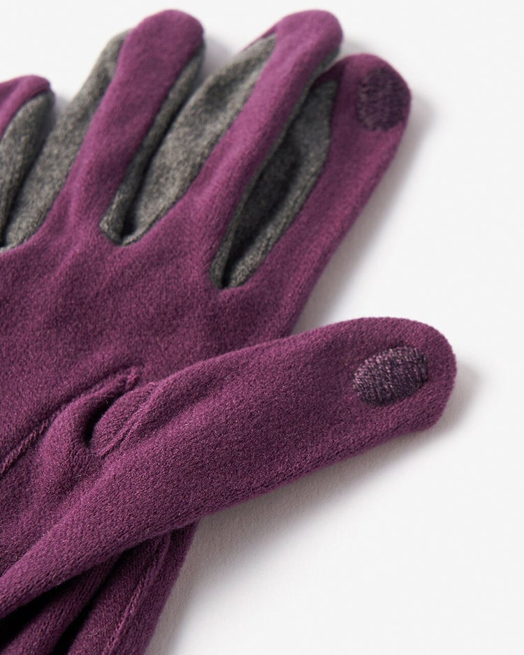 Doガード・抗ウイルス保湿手袋 詳細画像 バーガンディーパターン 3