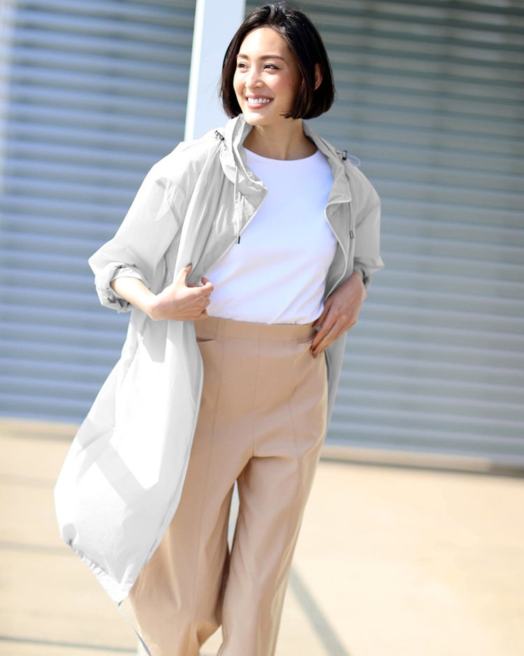 Doガード・抗ウイルス羽織りコート 詳細画像 ライトグレー 1