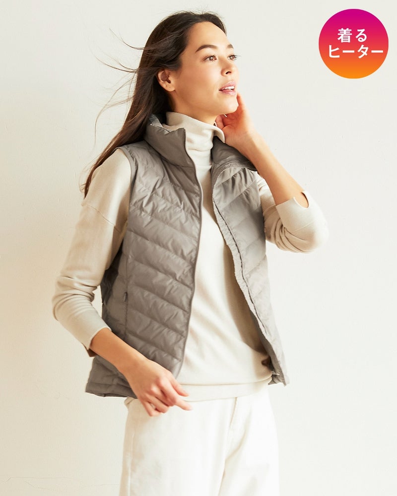 Doヒート 超快温ダウンベスト セット 40代50代からのレディース メンズファッション通販 Doclasse ドゥクラッセ