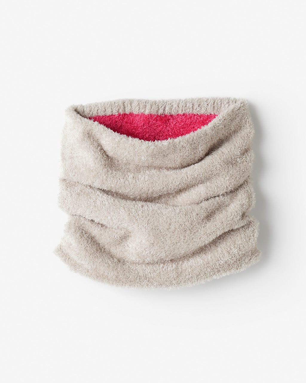 Nukle・テディリバーシブルスヌード/40代50代からのレディース