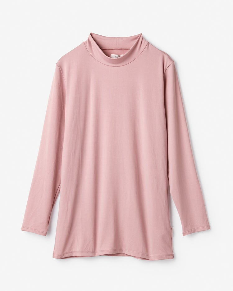 Nukle・ベア天竺プチハイネック 詳細画像 ピンクベージュ 5