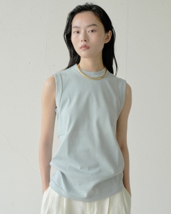 ピュアコットンスムース／ノースリーブ