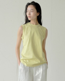 ピュアコットンスムース／ノースリーブ