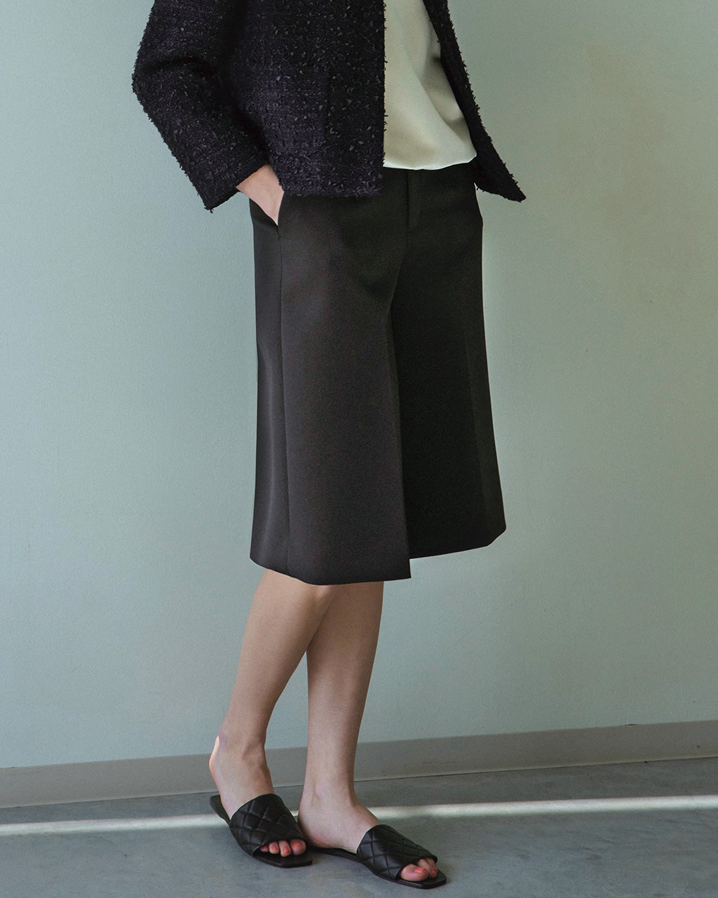 マトラッセクロス・ハーフパンツ/40代50代からのレディースファッション通販 DoCLASSE