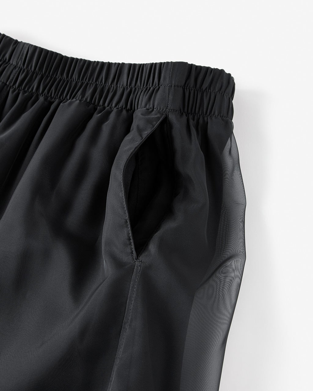 Drawer コットン・麻 ハーフパンツ 40 リネンハーフパンツ】はぎれハーフパンツ ／ 亜麻ナチュラル
