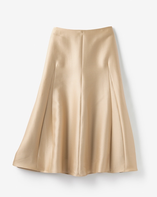 オクタダブルクロス・立体Aラインスカート