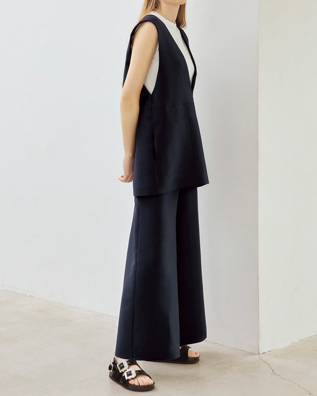 楽天市場】【SALE／40%OFF】ダブルクロス ダブルブレストジレ