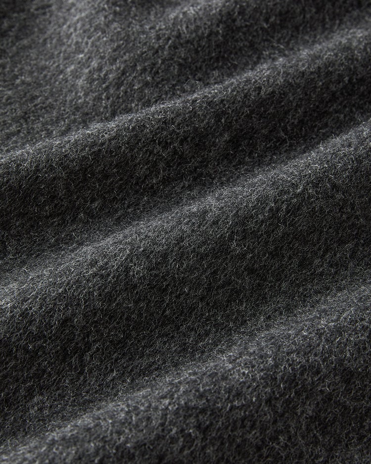 尾州ダブルフェイス・チェスターコート 詳細画像 ダークグレー 5