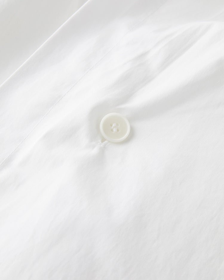 細番手コットン・アシンメトリーシャツ 詳細画像 ホワイト 4