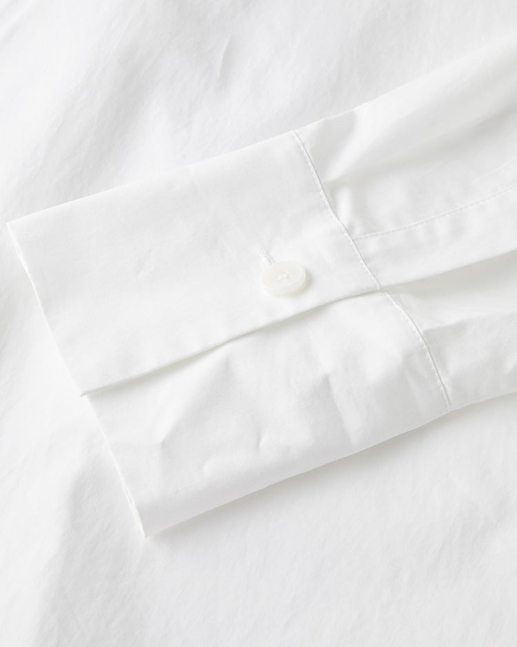 細番手コットン・アシンメトリーシャツ 詳細画像 ホワイト 5