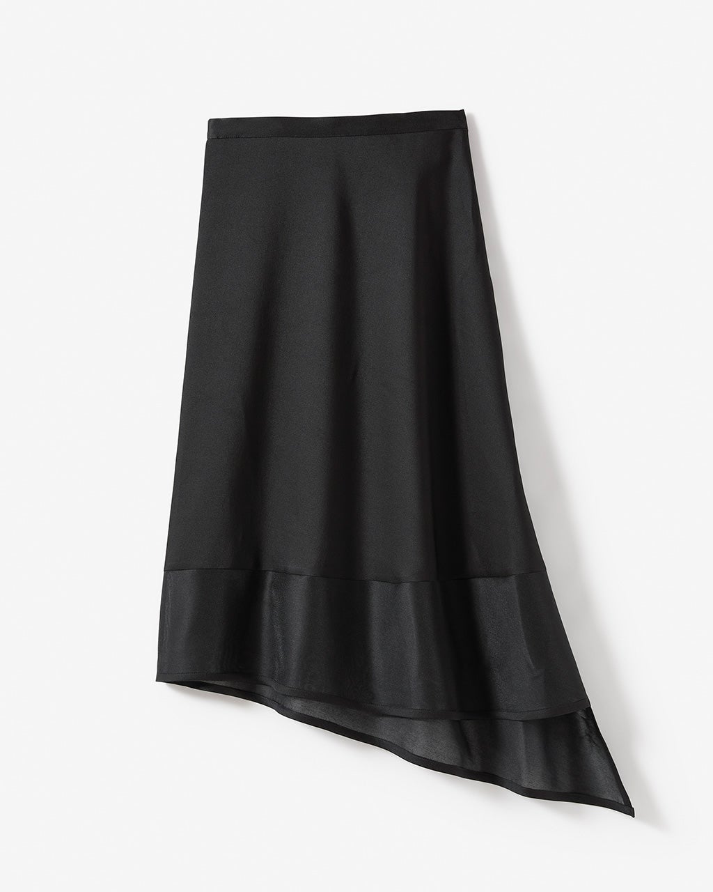 CELINE 最終値下げ シルクダークグレー アシンメトリックスカート CELINE 最終値下げ シルクダークグレー アシンメトリックスカート