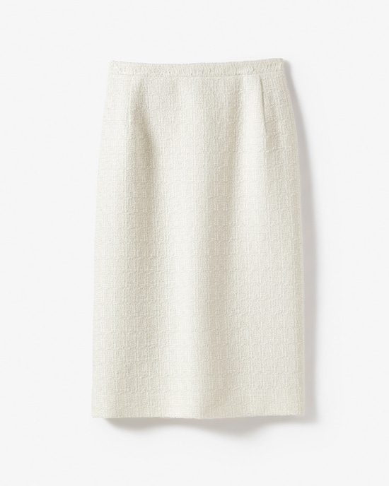 尾州ファンシーツイード・ナロースカート