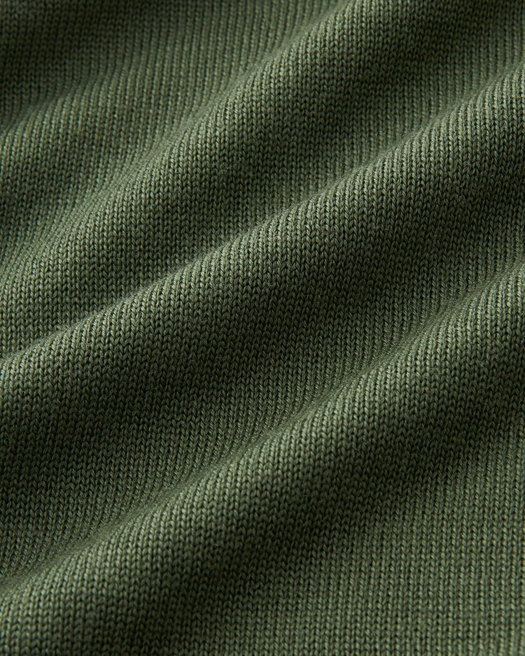 スーパーファインメリノ・クルーネック 詳細画像 モスグリーン 6