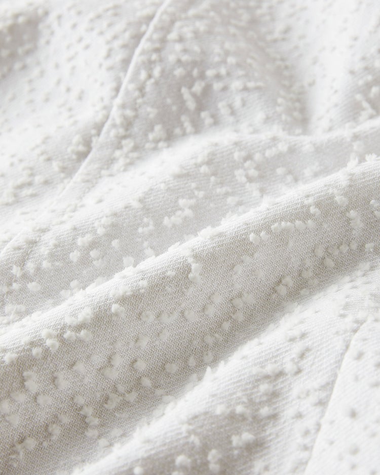 ボンボンツイード・衿つきジャケット 詳細画像 ホワイト 8